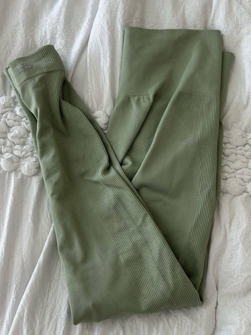 Set Active Sage Green Leggings size M/L